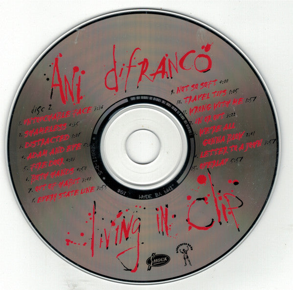 Ani DiFranco : Living In Clip (2xCD, Album)