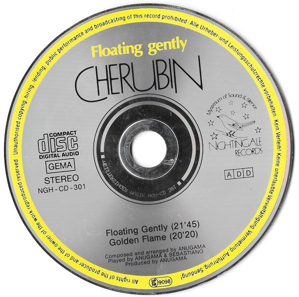 Anugama & Sebastiano (2) : Cherubin - Floating Gently (CD, Album)