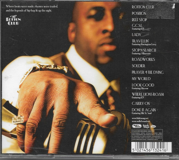 Blak Twang : The Rotton Club (CD, Album)