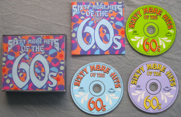 Various : Sixty More Hits of the 60s (3xCD, Comp, Fat)