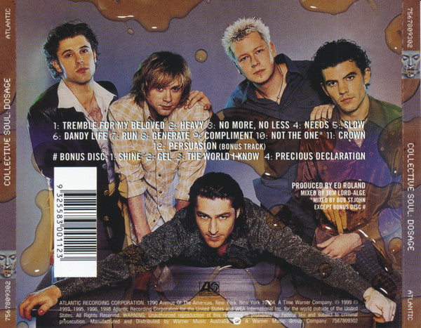 Collective Soul : Dosage (2xCD, Album, Ltd)