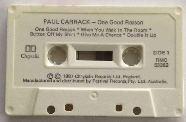 Paul Carrack : One Good Reason (Cass, Album)