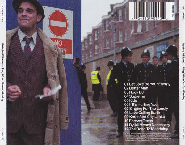 Robbie Williams : Sing When You're Winning (CD, Album)