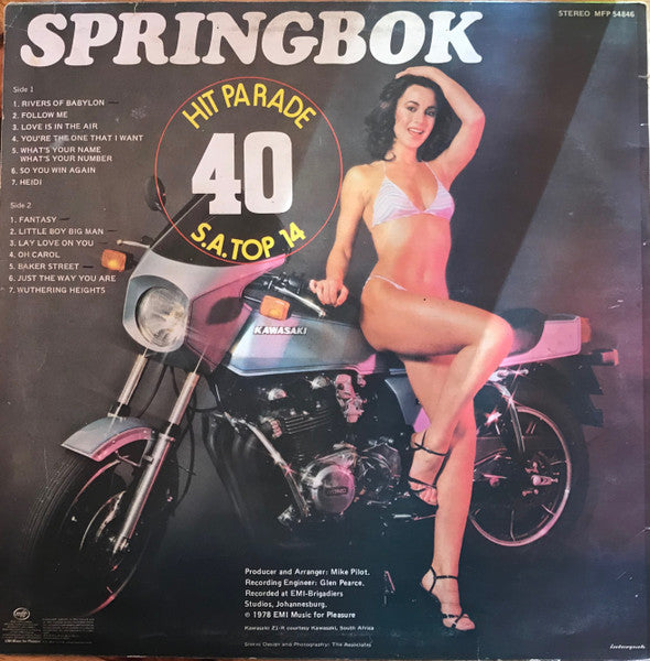 Unknown Artist : Springbok Hit Parade 40 (LP, Comp)