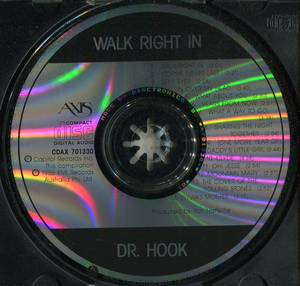 Dr. Hook : Walk Right In (CD, Comp)