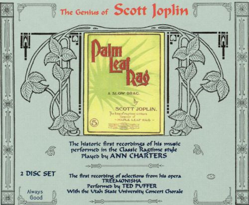 Ann Charters, Scott Joplin, Ted Puffer, The Utah State University Concert Chorale : The Genius Of Scott Joplin (2xCD, Comp)