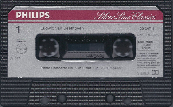 Ludwig Van Beethoven, Alfred Brendel, London Philharmonic Orchestra, Bernard Haitink : "Emperor" Concerto • Klavierkonzert Nr. 5 / "Choral" Fantasy • Chorfantasie Op. 80 (Cass, Comp, RM, Dol)