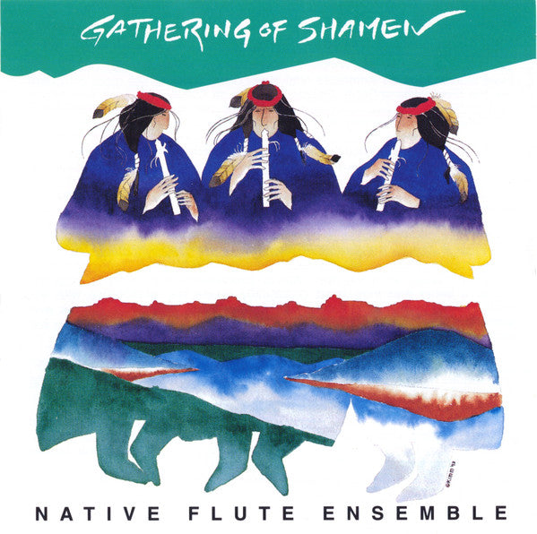 Native Flute Ensemble : Gathering Of Shamen (CD)