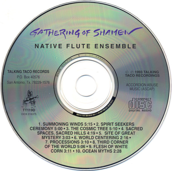 Native Flute Ensemble : Gathering Of Shamen (CD)