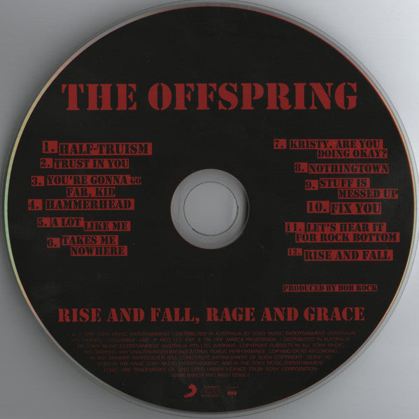 The Offspring : Rise And Fall, Rage And Grace (CD, Album, RE)