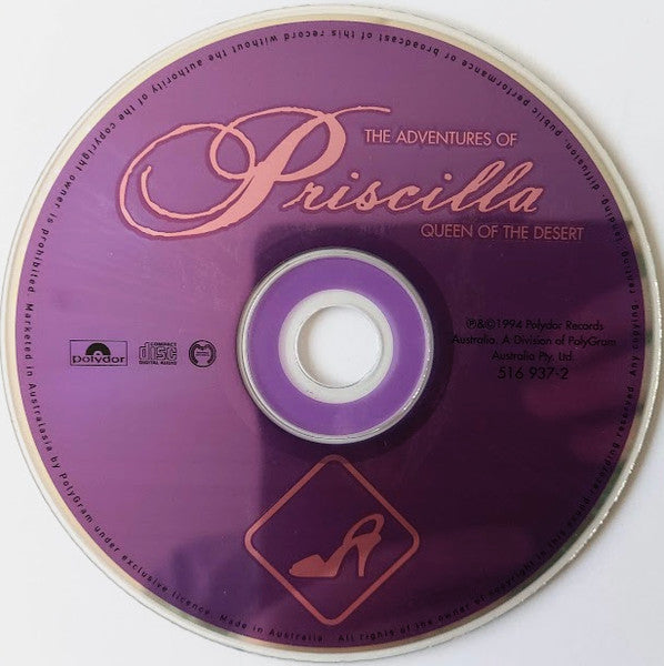 Various : The Adventures Of Priscilla: Queen Of The Desert (Songs From The Motion Picture) (CD, Comp)