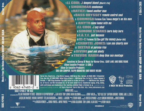 Various : Deep Blue Sea  (Music From The Motion Picture) (CD, Album, Comp)