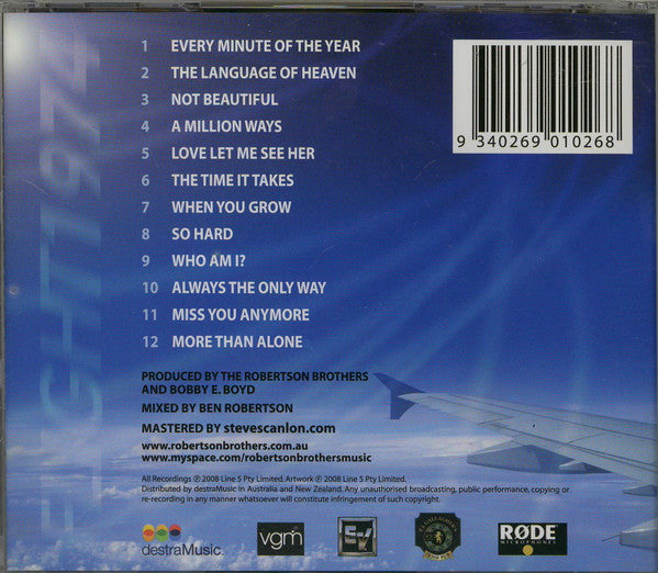 The Robertson Brothers : Flight 1974 (CD, Album)