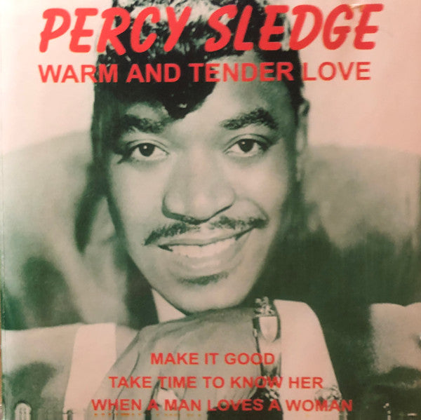 Percy Sledge : Warm And Tender Love (CD, Comp)