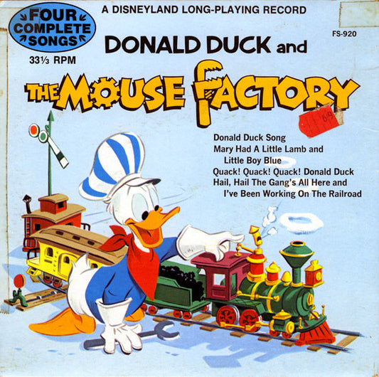 Donald Duck And The Mouse Factory : Four Complete Songs (7", EP)