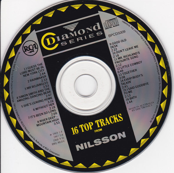 Nilsson* : 16 Top Tracks From Nilsson (CD, Comp)