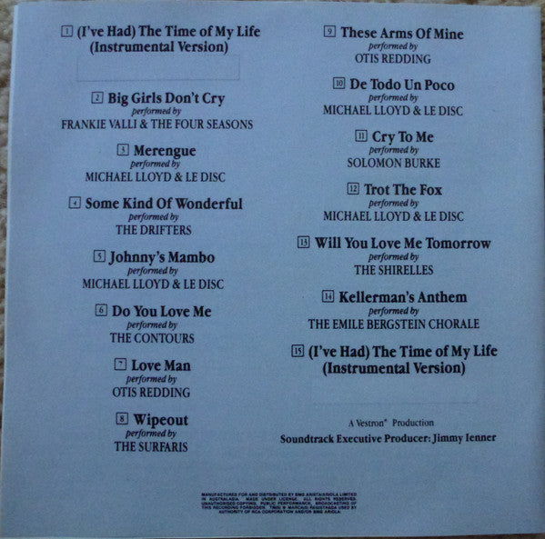 Various : More Dirty Dancing (CD, Album)