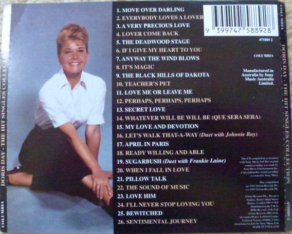 Doris Day : The Hit Singles Collection (CD, Album, Comp)