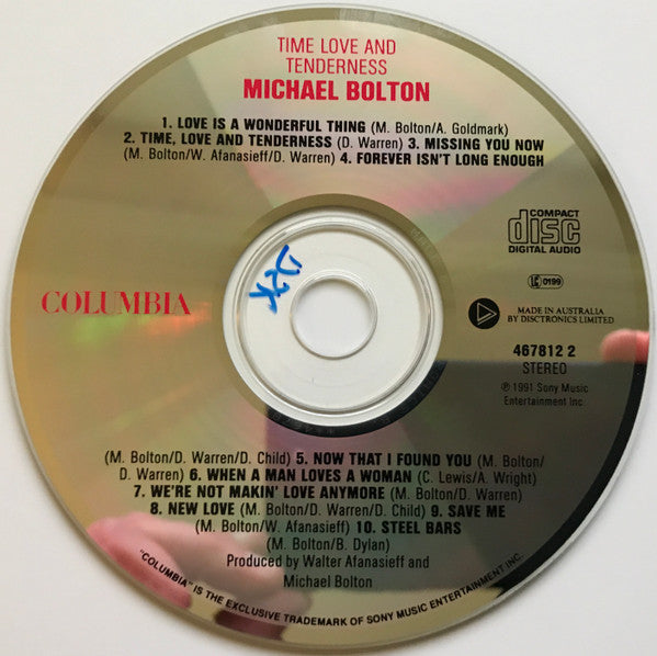 Michael Bolton : Time, Love & Tenderness (CD, Album)