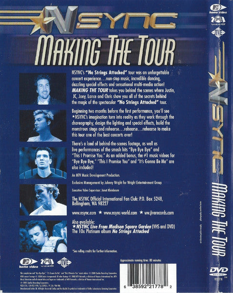 *NSYNC : Making The Tour (DVD-V)
