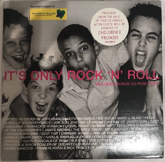 Various Artists For Children's Promise : It's Only Rock 'N' Roll (CD, Single, Enh)