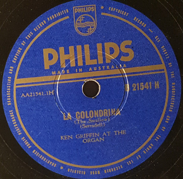 Ken Griffin (2) : La Paloma / La Colondrina (Shellac, 10")