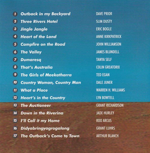 Various : Celebrating Australia's Year Of The Outback (CD, Comp)
