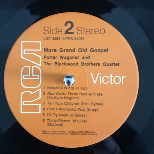 Porter Wagoner, The Blackwood Brothers Quartet : More Grand Old Gospel (LP, Album, RE)