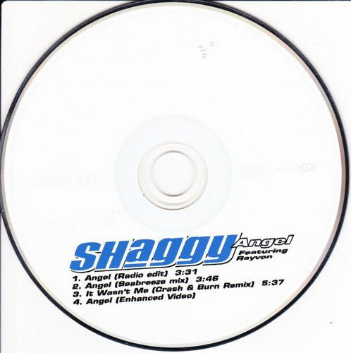 Shaggy Featuring Rayvon : Angel (CD, Maxi, Enh)