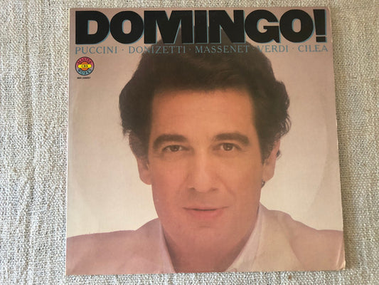 Placido Domingo : Domingo! (LP, Comp, Promo)