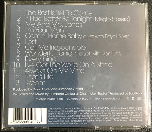 Michael Bublé : Call Me Irresponsible (CD, Album)