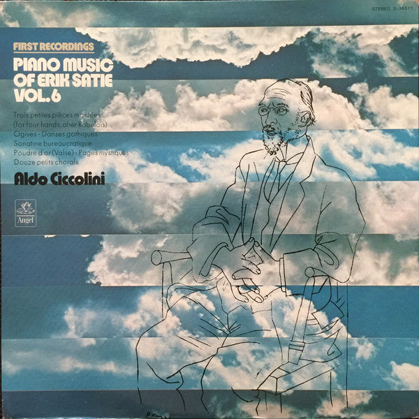 Erik Satie, Aldo Ciccolini : Piano Music Of Erik Satie Vol. 6 (LP, Album, RP)