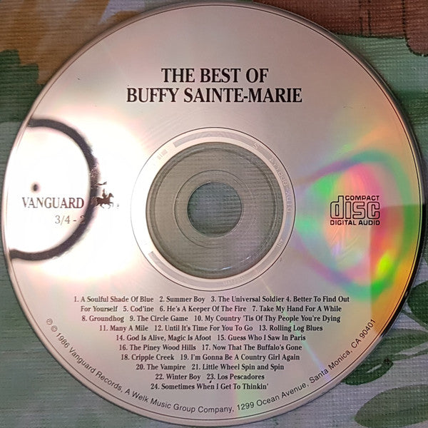 Buffy Sainte-Marie : The Best Of Buffy Sainte-Marie (CD, Comp, RE)