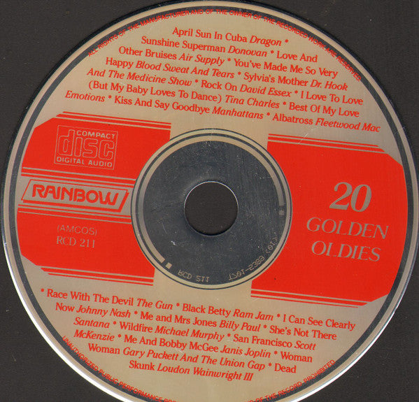 Various : 20 Golden Oldies (CD, Comp)