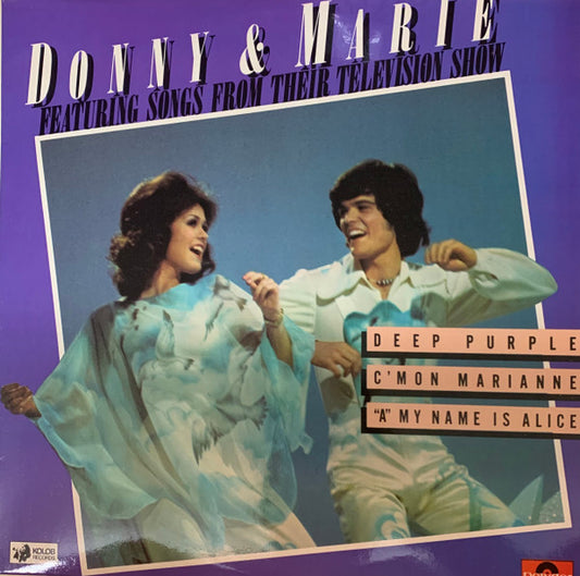 Donny & Marie* : Featuring Songs From Their Television Show (LP, Album)