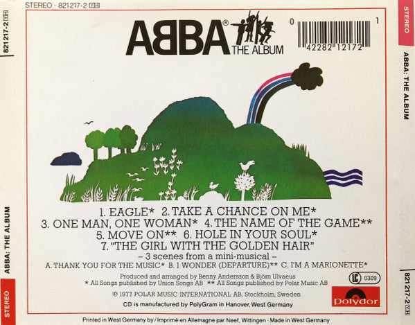 ABBA : The Album (CD, Album, RE, PMD)