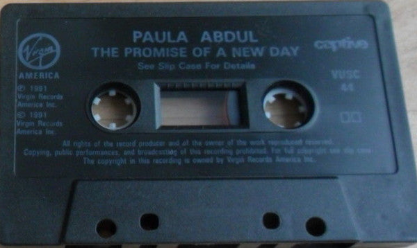 Paula Abdul : The Promise Of A New Day (Cass, Single)