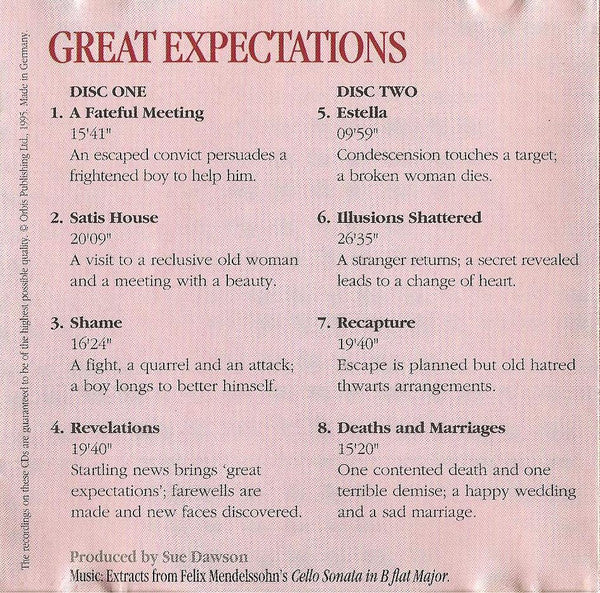 Charles Dickens (2), Martin Jarvis : Great Expectations (2xCD)