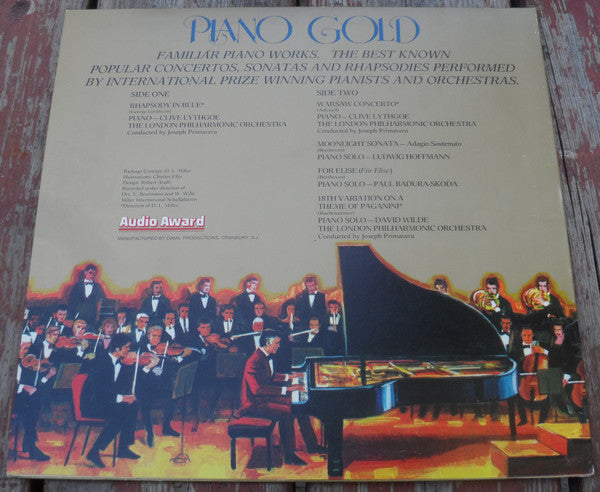 The London Philharmonic Orchestra* : Piano Gold (LP, Comp)