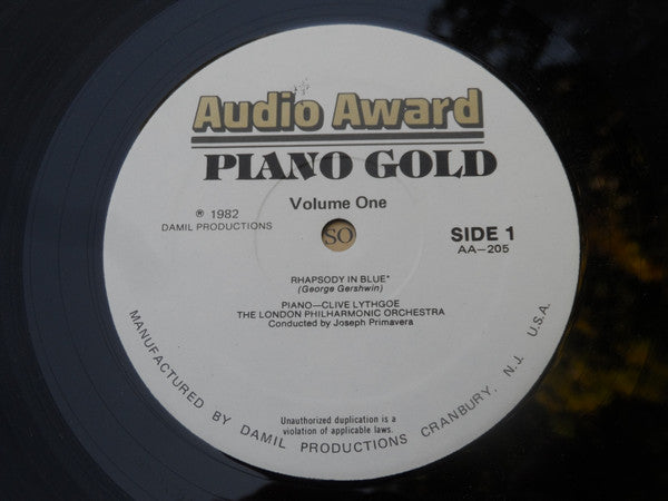 The London Philharmonic Orchestra* : Piano Gold (LP, Comp)