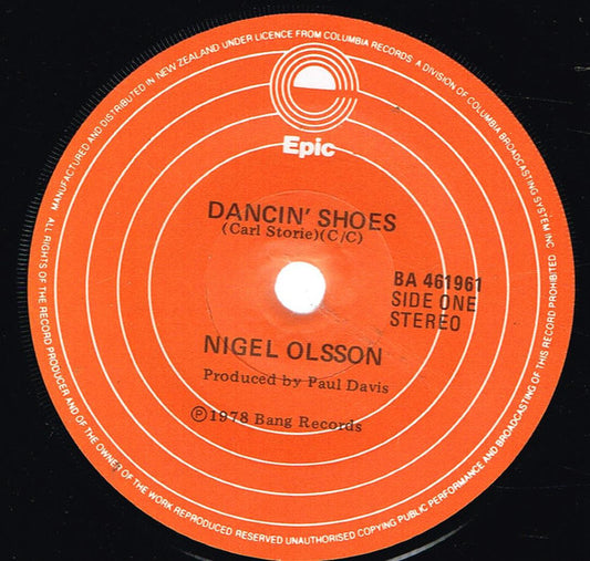 Nigel Olsson : Dancin' Shoes (7", Single)