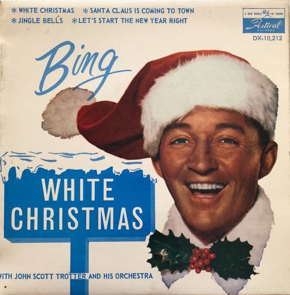Bing Crosby : White Christmas (7", EP, Mono)