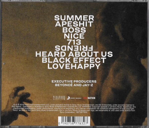 The Carters (3) : Everything Is Love (CD, Album)