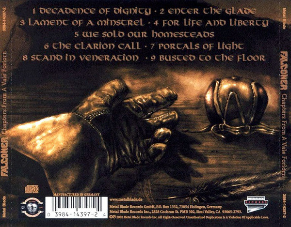 Falconer : Chapters From A Vale Forlorn (CD, Album)