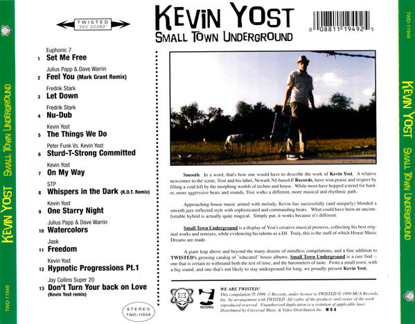 Kevin Yost : Small Town Underground (CD, Mixed)
