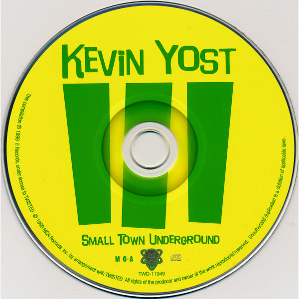 Kevin Yost : Small Town Underground (CD, Mixed)