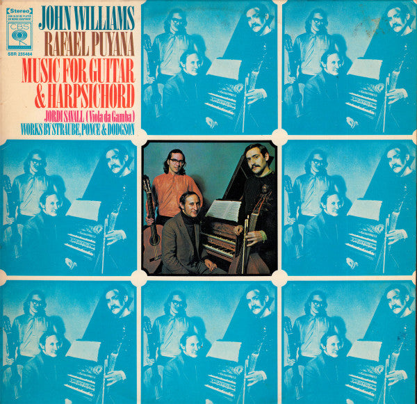 John Williams (7), Rafael Puyana : Music For Guitar And Harpsichord By Straube, Ponce, And Dodgson (LP, Album)