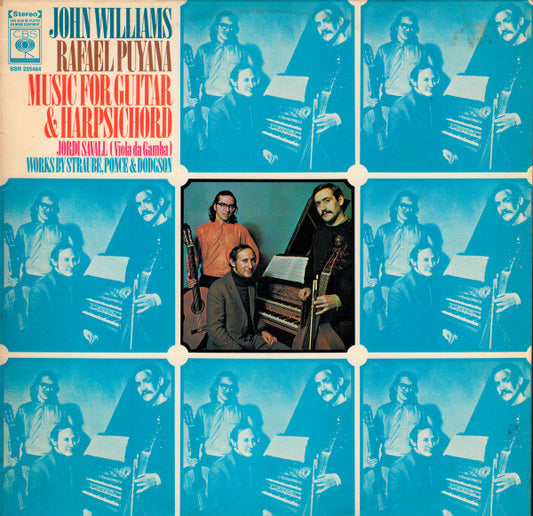John Williams (7), Rafael Puyana : Music For Guitar And Harpsichord By Straube, Ponce, And Dodgson (LP, Album)