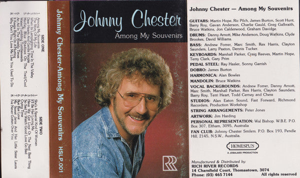 Johnny Chester : Among My Souvenirs (Cass, Album)