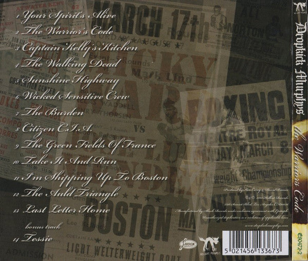 Dropkick Murphys : The Warrior's Code (CD, Album, Dig)